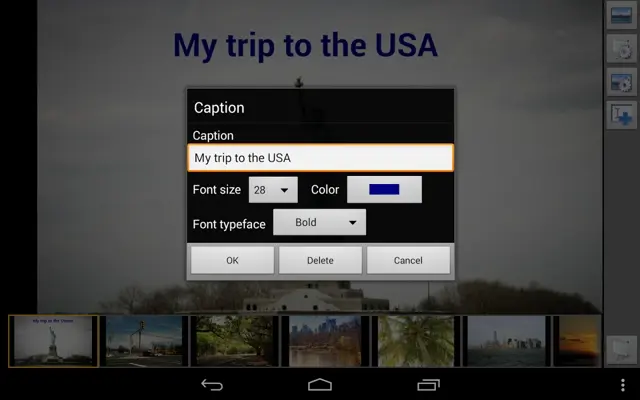 SlideShow Application android App screenshot 4